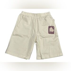 2 for $14 - Organic cotton toddler essential shorts 4-5T (120) cream